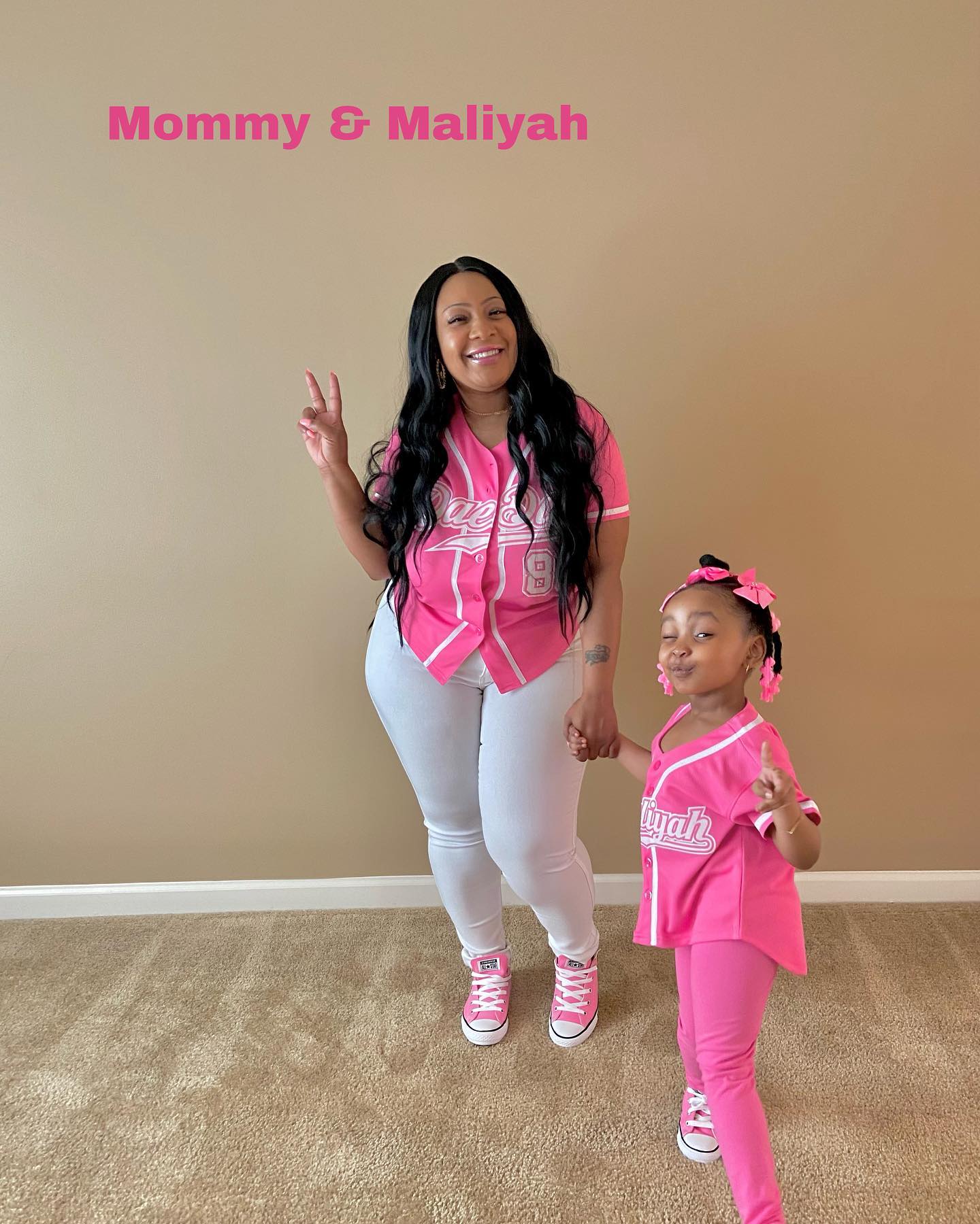 Custom Pink Pink-White Authentic Baseball Jersey